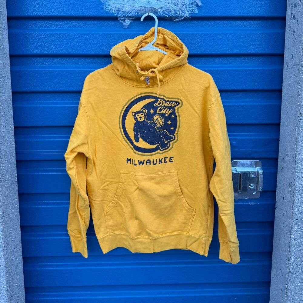 Independent Men's Yellow Hoodie
